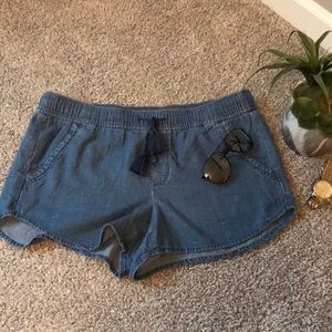 Loft chambray - super soft casual slip in shorts